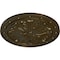 Ekena Millwork Foster Acanthus Leaf Ceiling Medallion (Fits Canopies up to 2 1/4"), 20 1/2"OD x 1 1/2"P, Brass CM20FOBRS - alternate 2